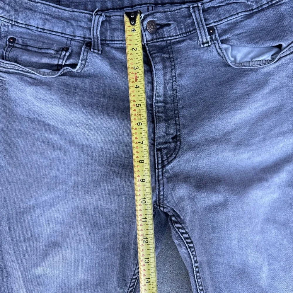 Levi's 514 36x34 Straight‎ Fit Jeans Men's Grey